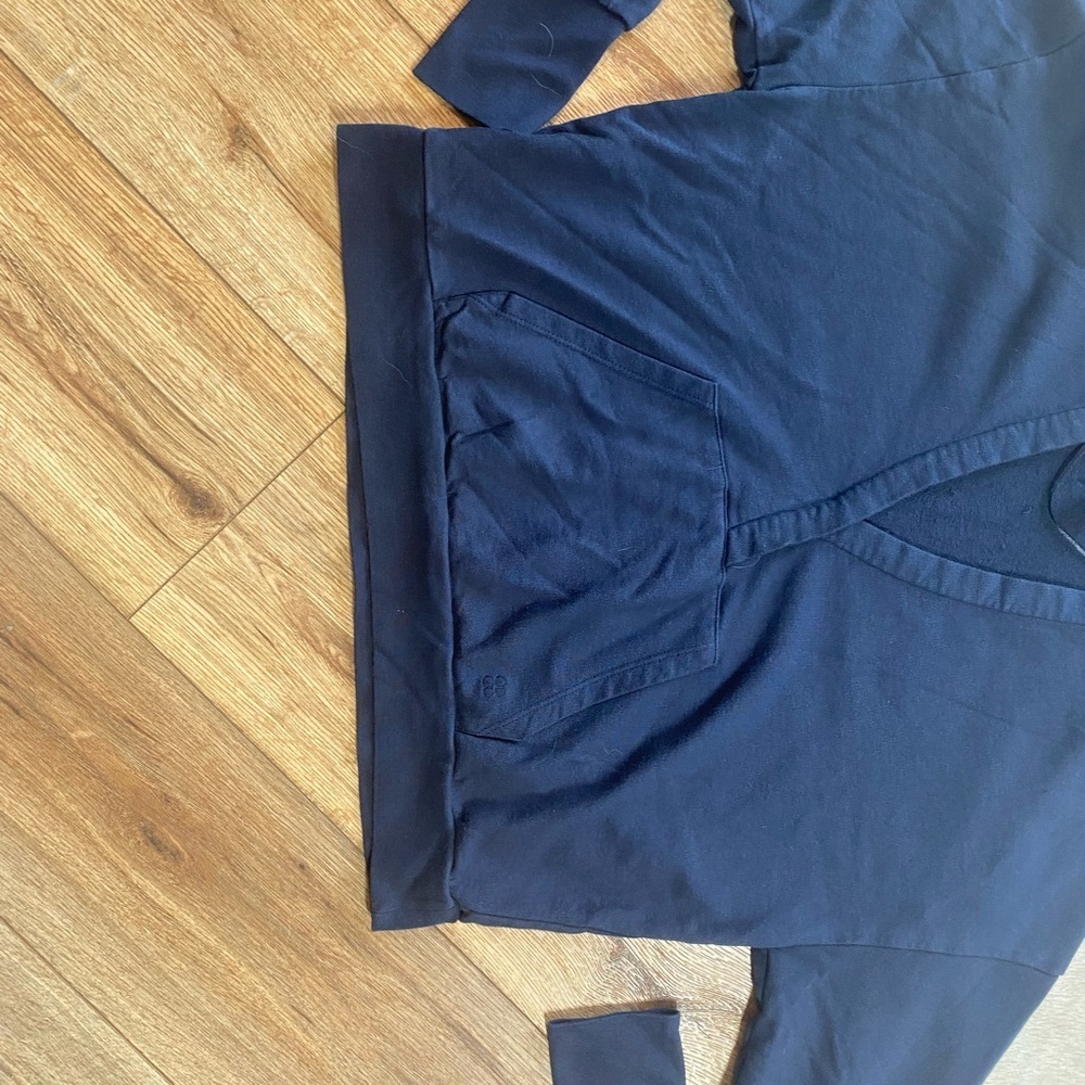 Sweaty Betty After Class Relaxed Hoody in Navy Blue - Picture 5 of 9